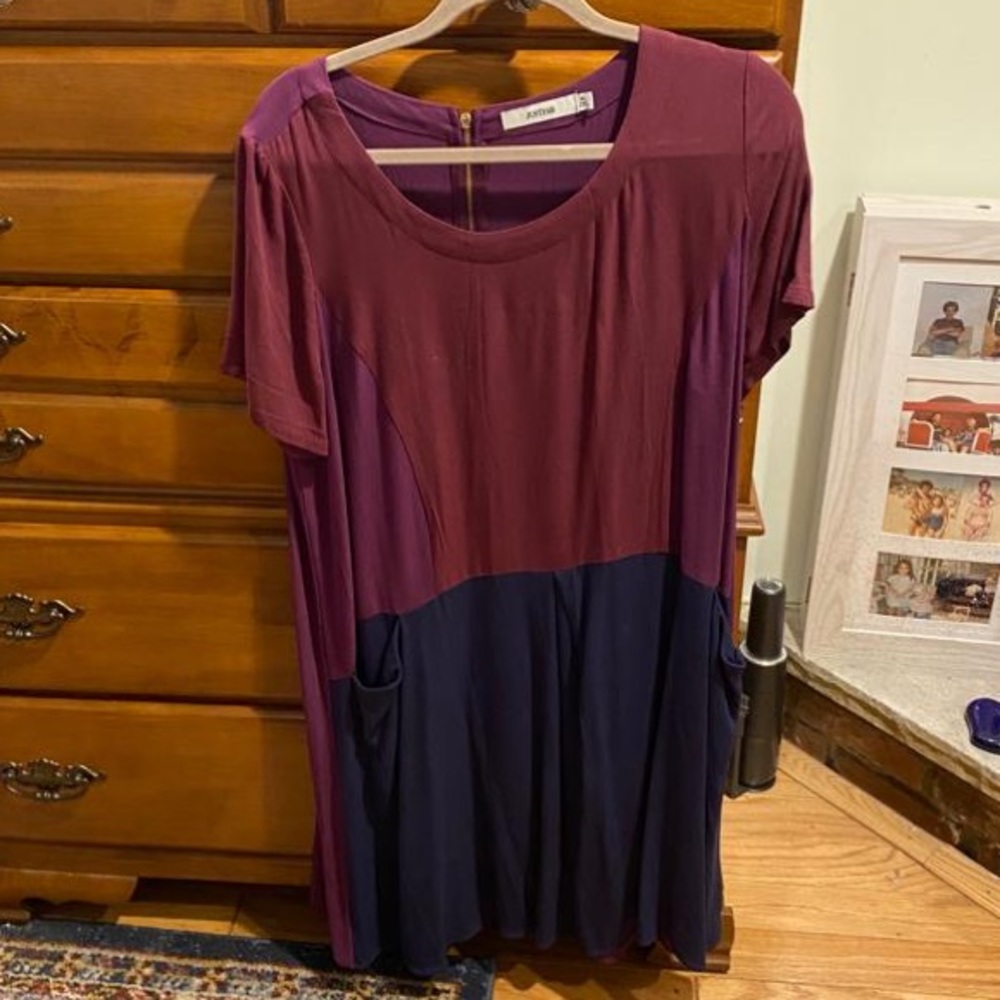 Color block dress